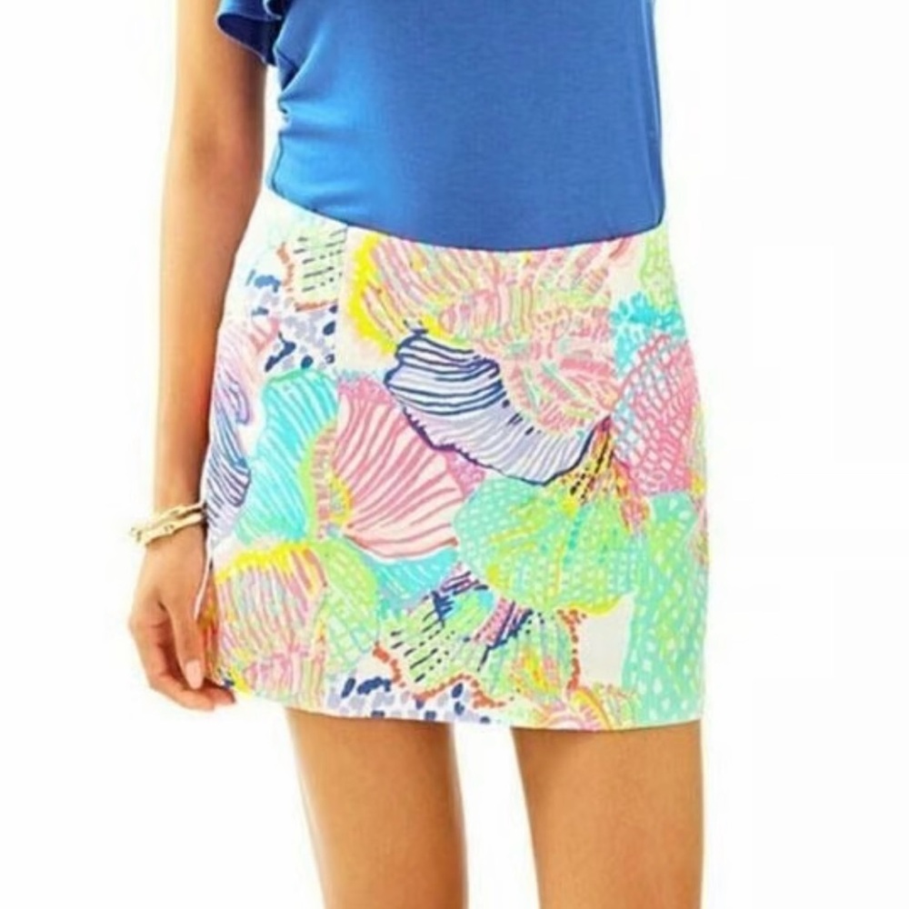 Lilly Pulitzer January Skort, Multi Roar Of The Seas Size 00